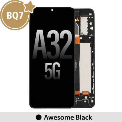 Samsung Galaxy A32 5G A326B BQ7 LCD Screen Replacement Digitizer-Awesome Black (As the same as service pack, but not from official Samsung) Samsung Galaxy A32 5G A326B BQ7 LCD Screen Replacement Digitizer-Awesome Black (As the same as service pack, but not from official Samsung)